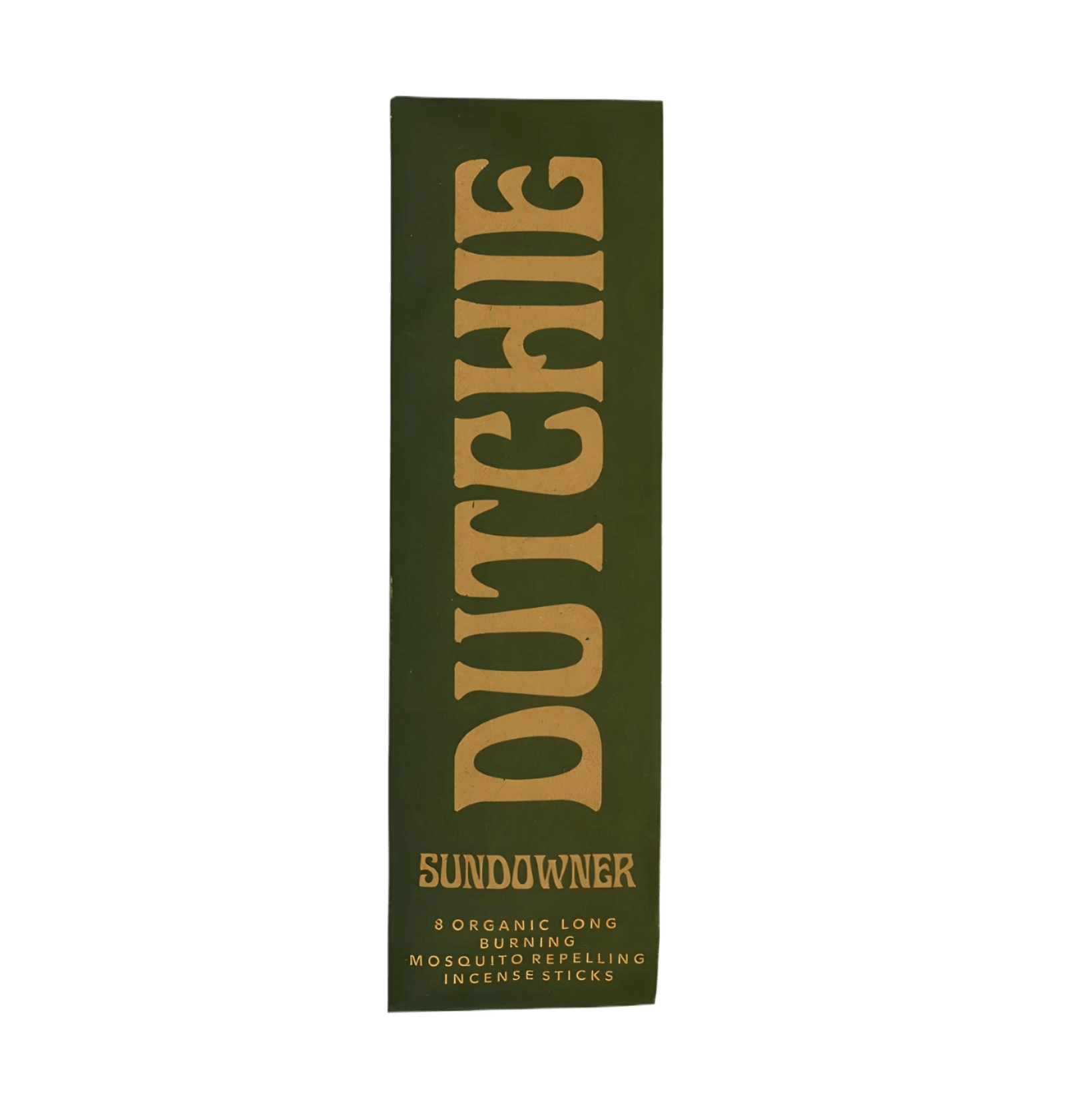 Dutchie Sundowner Mosquito Repelling Incense 8 Organic Fat Sticks - JING Organics