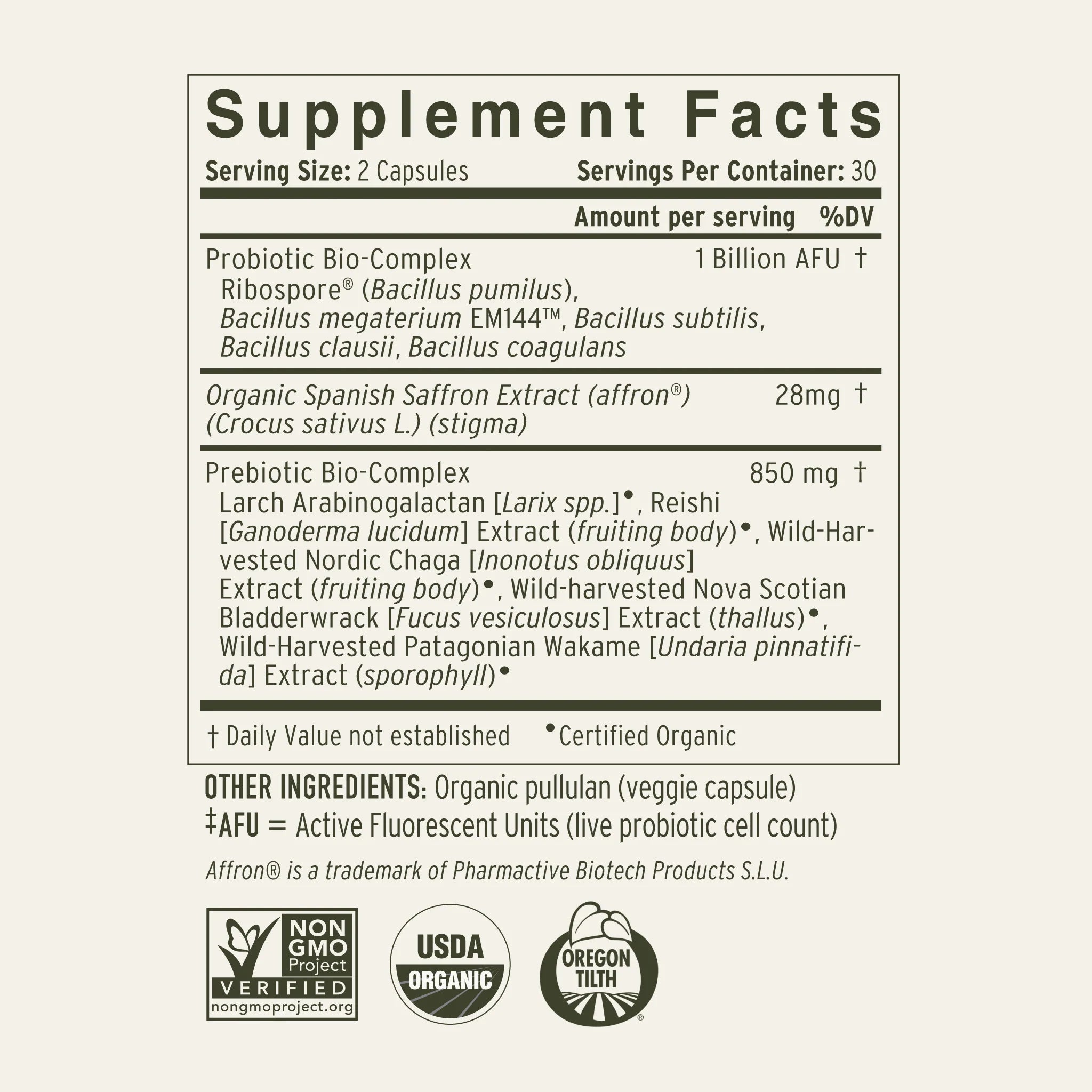 Enviromedica Terraflora Daily Care 60 Capsules - JING Organics