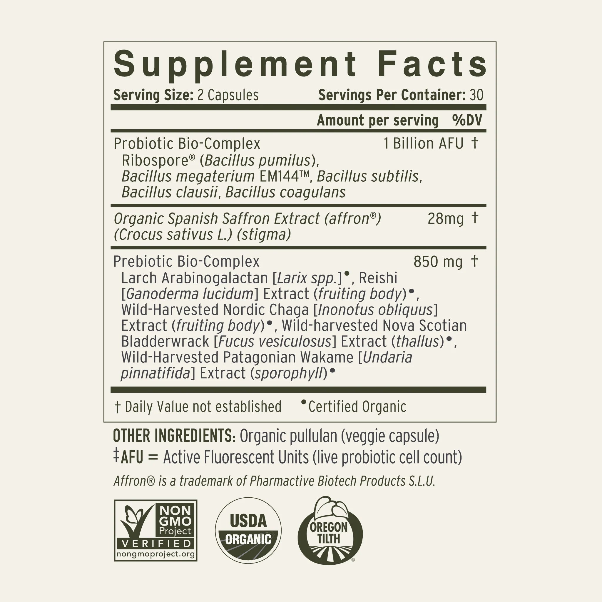 Enviromedica Terraflora Deep Zen 60 Capsules - JING