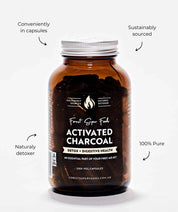 Forest Super Foods Activated Charcoal 120 Caps - JING Organics