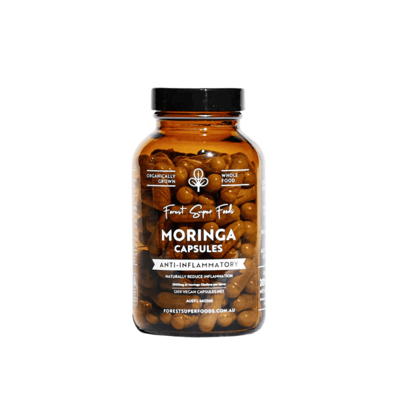 Forest Super Foods Organic Moringa 120 Capsules - JING