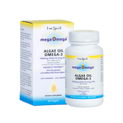 Free Spirit MegaOmega Algae Oil Omega - 3 60 Softgels - JING Organics