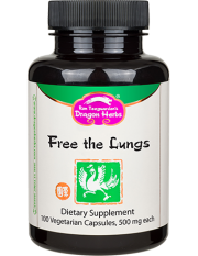Dragon Herbs Free the Lungs 100 capsules