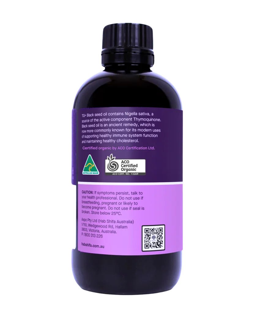Hab Shifa TQ+ Organic Black Seed Oil 50mL - JING