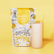 Happy Way Banana Bonanza Whey Protein Powder 500g - JING