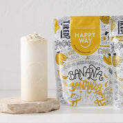 Happy Way Banana Bonanza Whey Protein Powder 500g - JING
