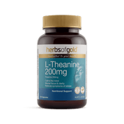 Herbs of Gold L-Theanine 200mg 30 Capsules - JING