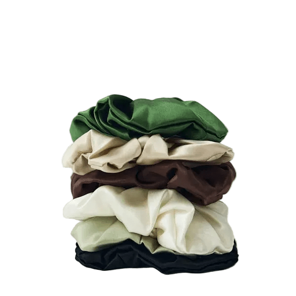 HINU 100% Mulberry Silk Scrunchie - JING