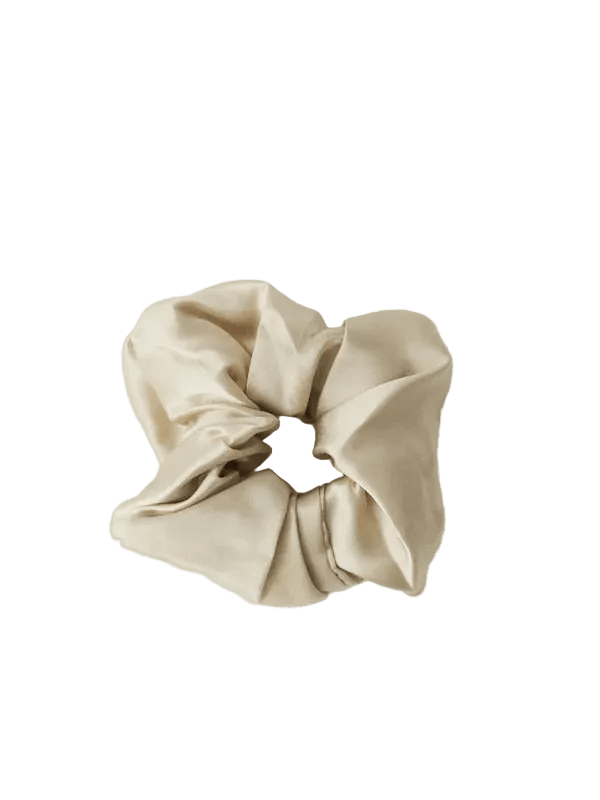 HINU 100% Mulberry Silk Scrunchie - JING