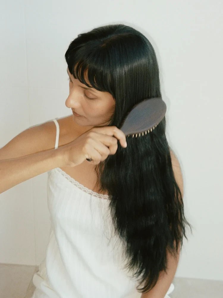 HINU Wooden Hair Brush - JING