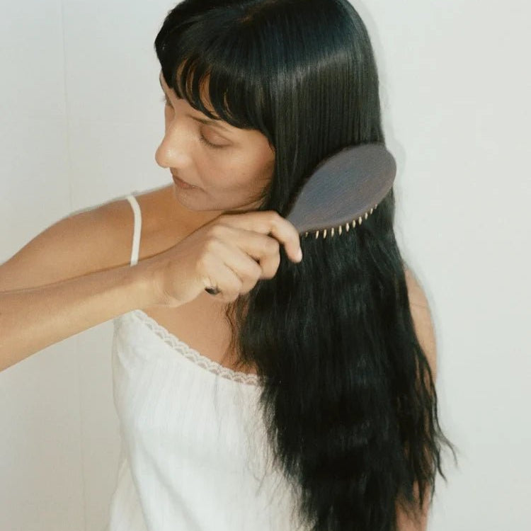 HINU Wooden Hair Brush - JING