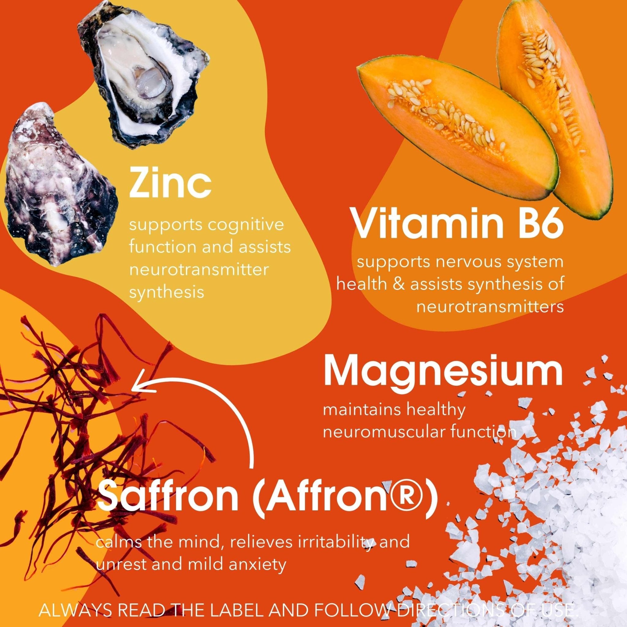 I'm Nutrients Calm Mind 30 Chewable Tablets - JING