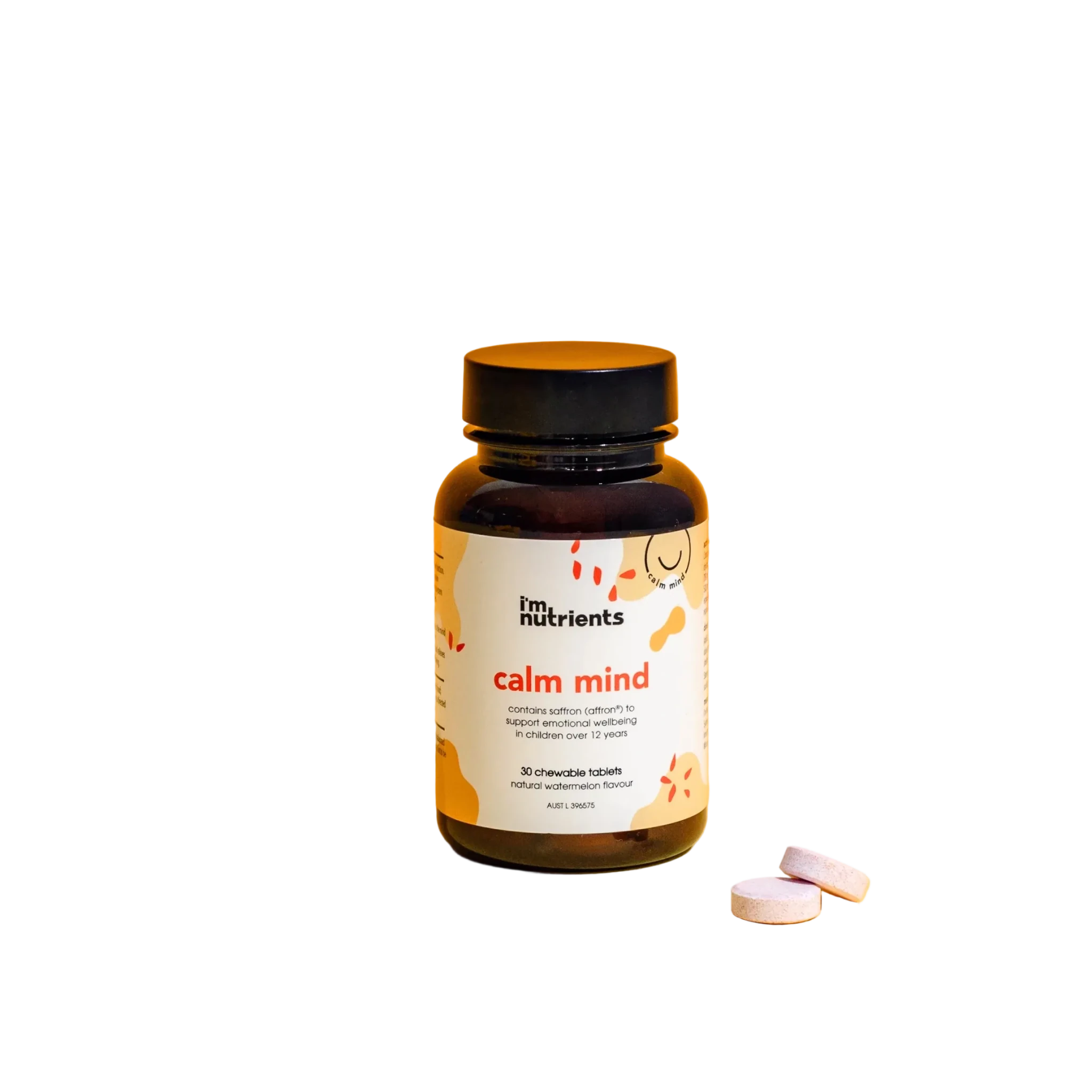 I'm Nutrients Calm Mind 30 Chewable Tablets - JING