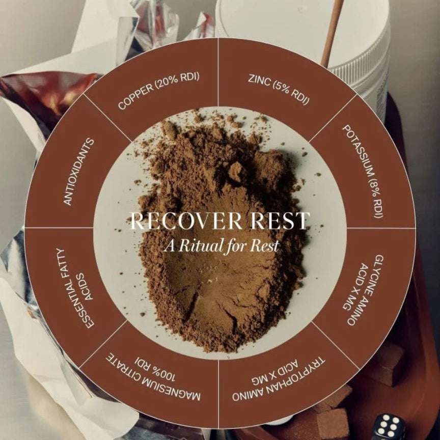 Imbibe Recover Rest 5 - in - 1 Chocolate Magnesium Complex 200g - JING