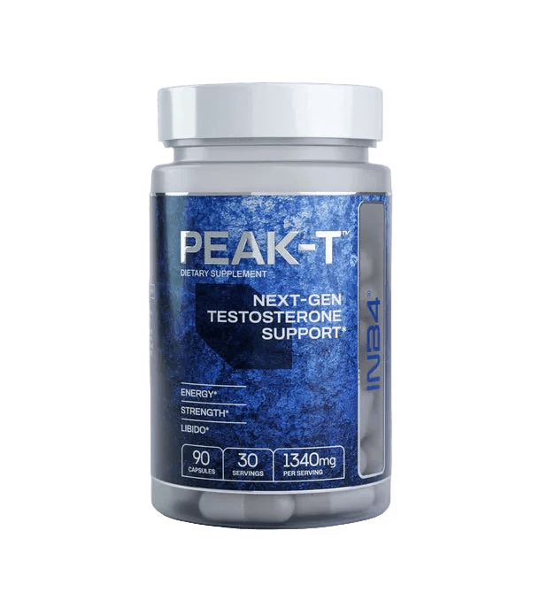 INB4 PEAK-T Testosterone Support 90 Capsules - JING