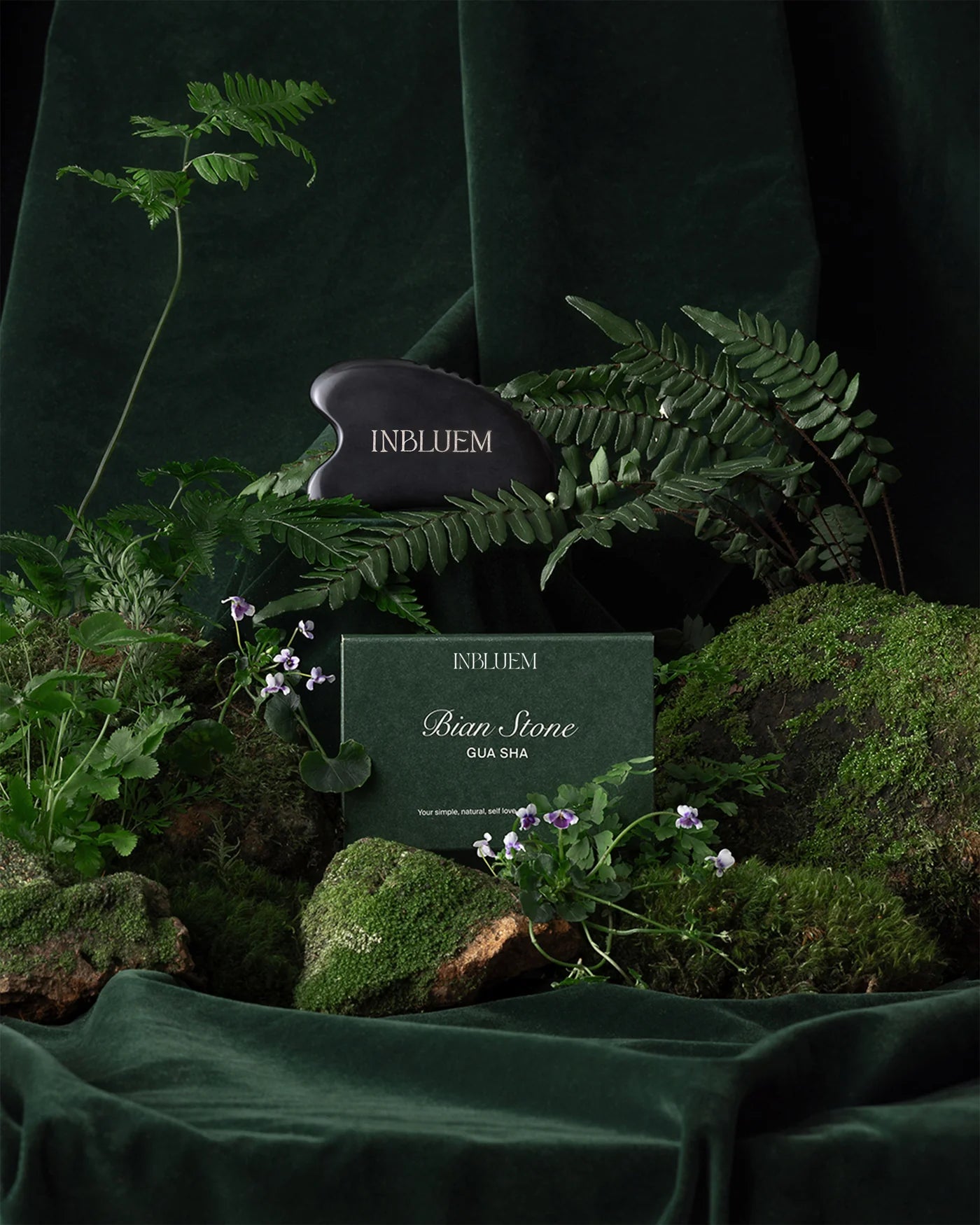 INBLUEM Bian Stone Gua Sha - JING Organics