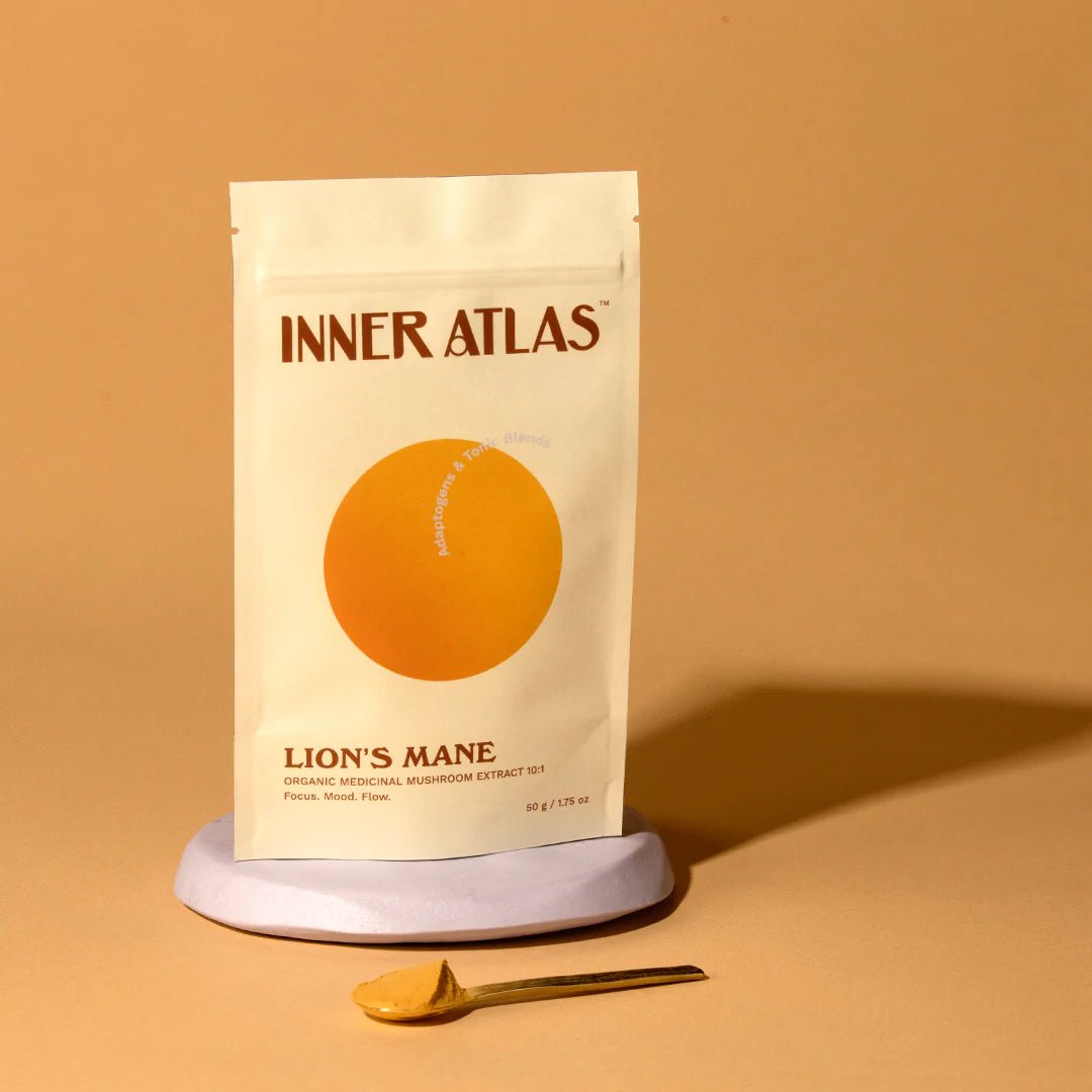Inner Atlas Organic Lion's Mane Powder 50g - JING Organics