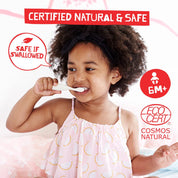 Jack N' Jill Natural Certified Toothpaste Strawberry 50g - JING