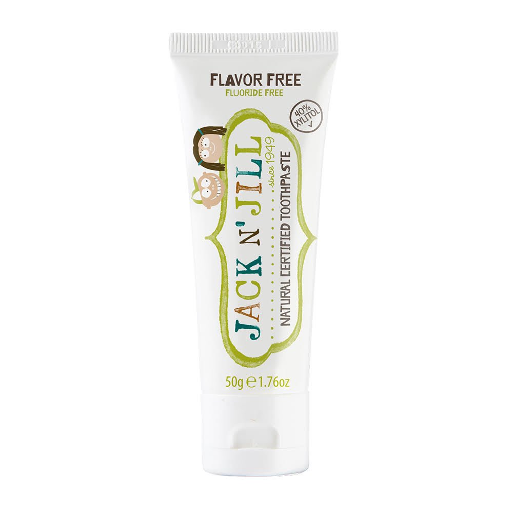 Jack N' Jill Natural Certified Toothpaste Unflavoured 50g - JING