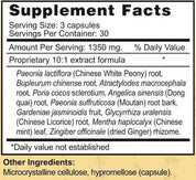 Jing Herbs Bupleurum & Peony 90 Capsules - JING Organics