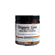 Jundai Organic Freeze Dried Beef Liver 180 Capsules - JING Organics