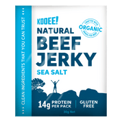 Kooee Grass - Fed Beef Jerky Classic Sea Salt 30g - JING Organics