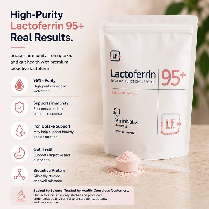 Lactoferrin Co. Lactoferrin Powder 50g - JING