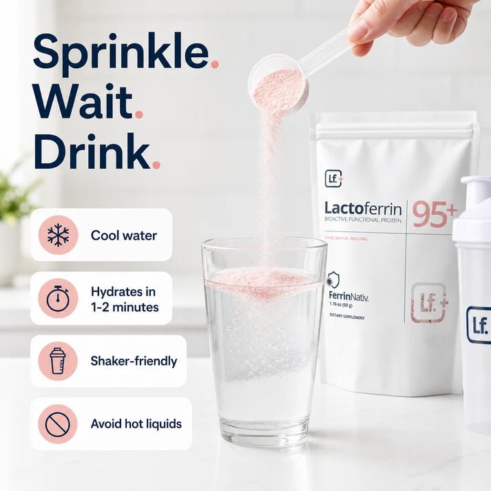 Lactoferrin Co. Lactoferrin Powder 50g - JING