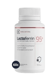 Lactoferrin Co. Lactoferrin Powder Capsule 300mg 60 Capsules - JING