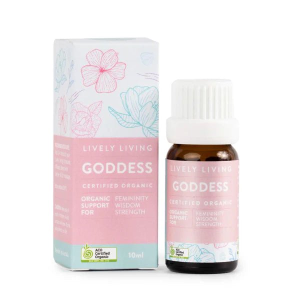 Lively Living Goddess - Certified Organic Essential Oil Blend 10ml - JING