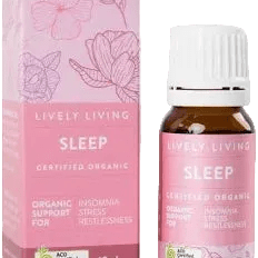 Lively Living Sleep - Certified Organic Essential Oil Blend 10ml - JING