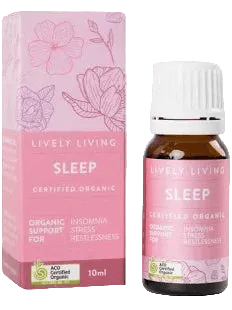 Lively Living Sleep - Certified Organic Essential Oil Blend 10ml - JING