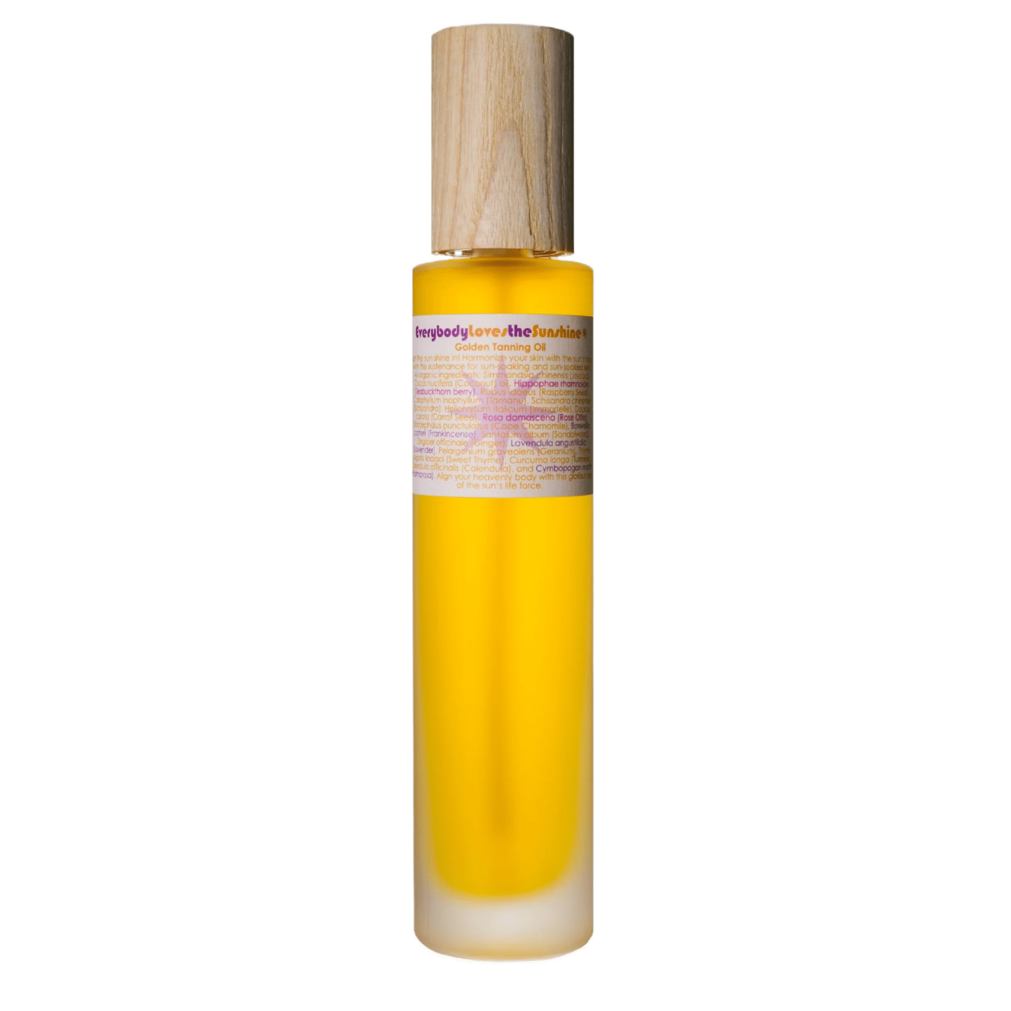 Living Libations Everybody Loves The Sun 100ml - JING Organics