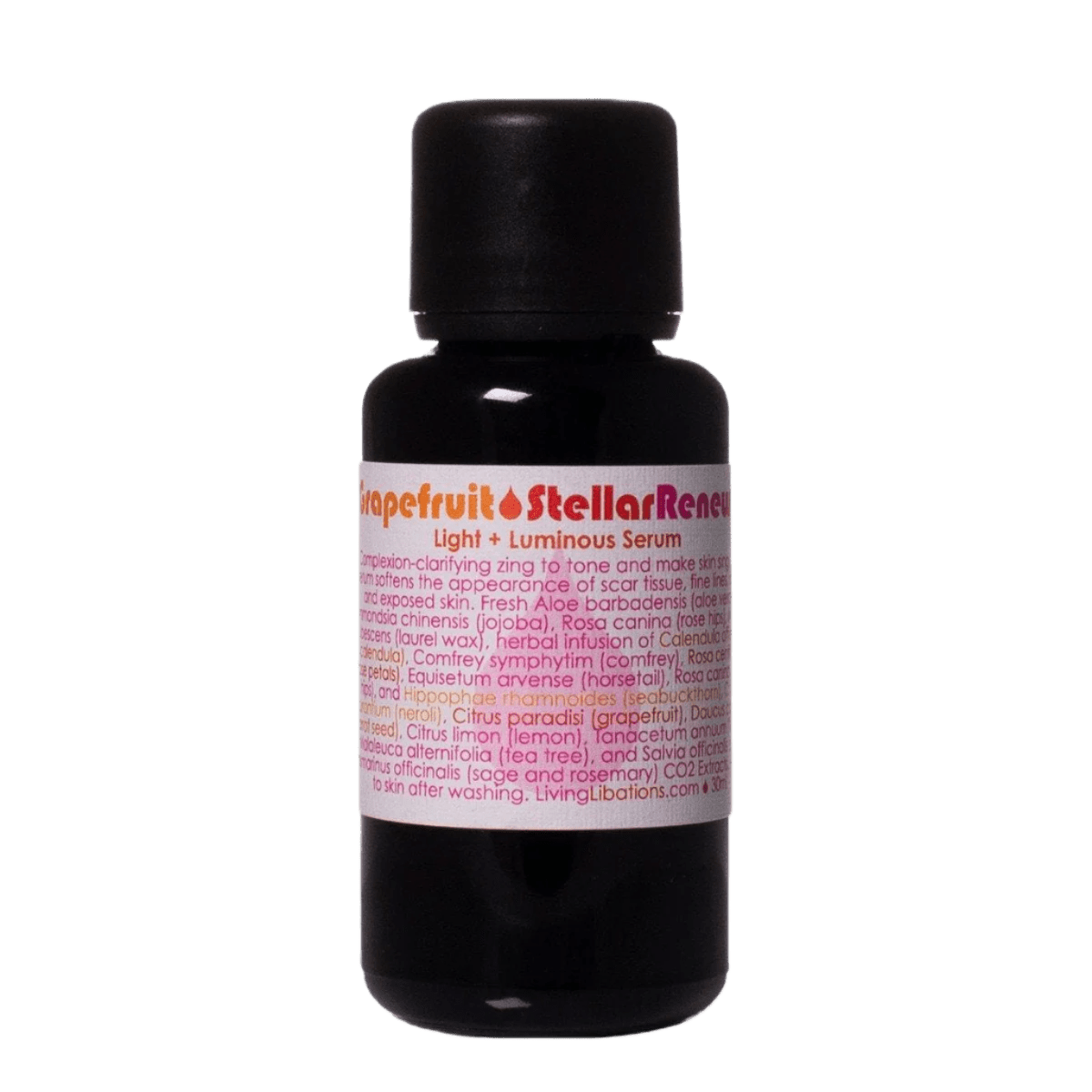 Living Libations Grapefruit Stellar Renewal Serum 30ml - JING Organics