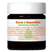 Living Libations Neem Enamelizer Toothpaste 30ml - JING Organics