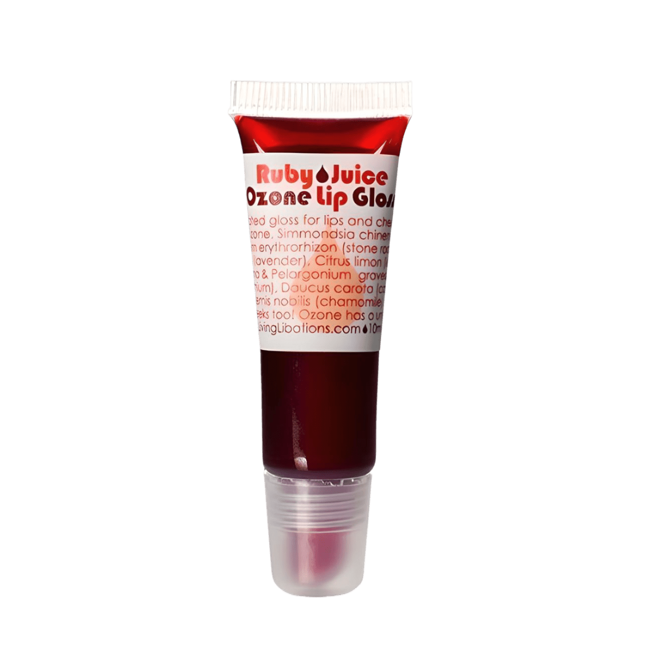Living Libations Ruby Juice Ozone Lip Gloss 10ml - JING Organics