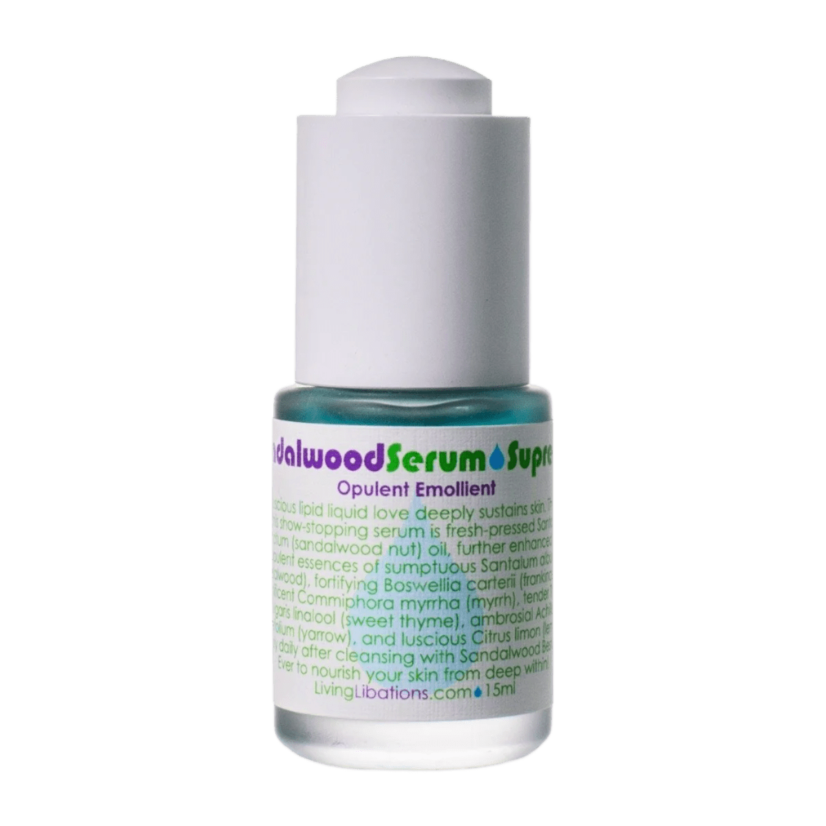 Living Libations Sandalwood Serum 15ml - JING Organics