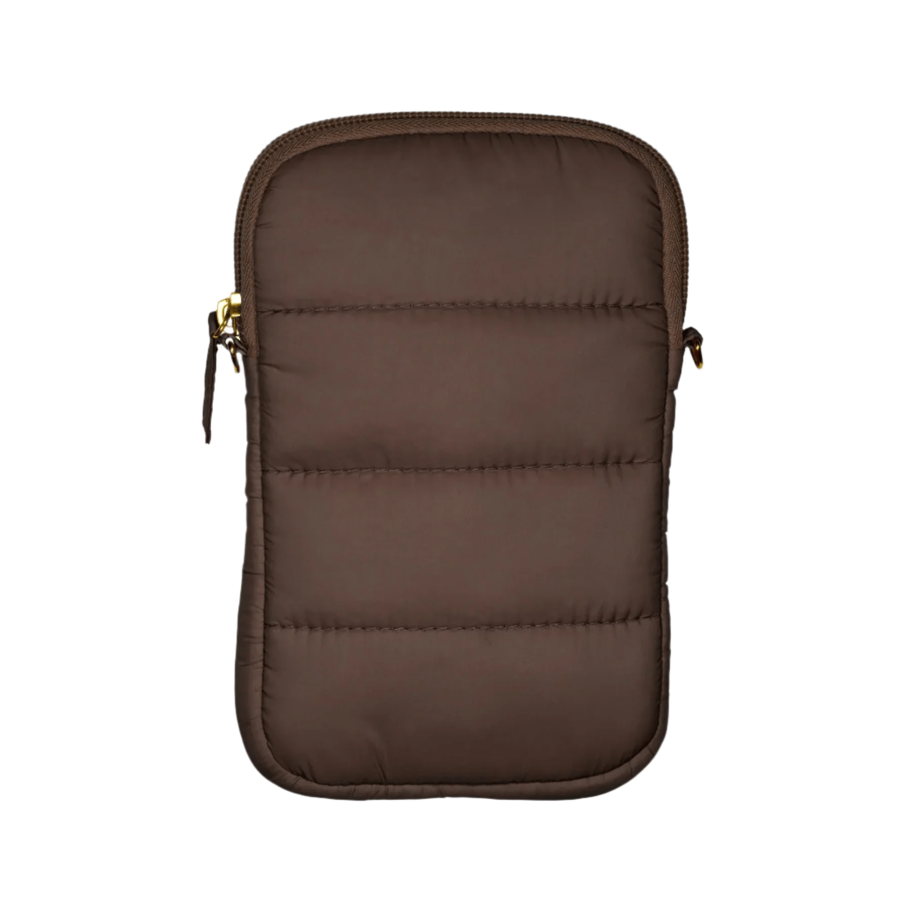 Living Libations Super Sling Puffer Traveller with EMF Shield in Coffee Bean - JING Organics