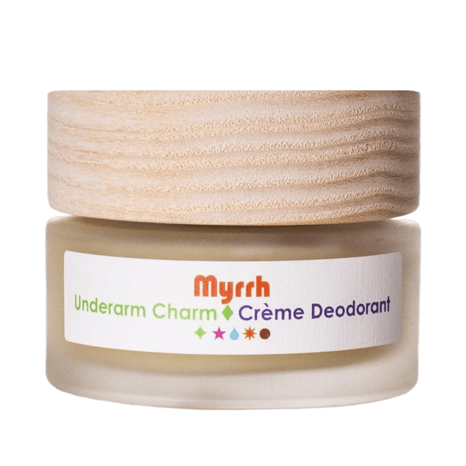 Living Libations Underarm Charm Creme Deodorant - Myrrh 30ml - JING Organics