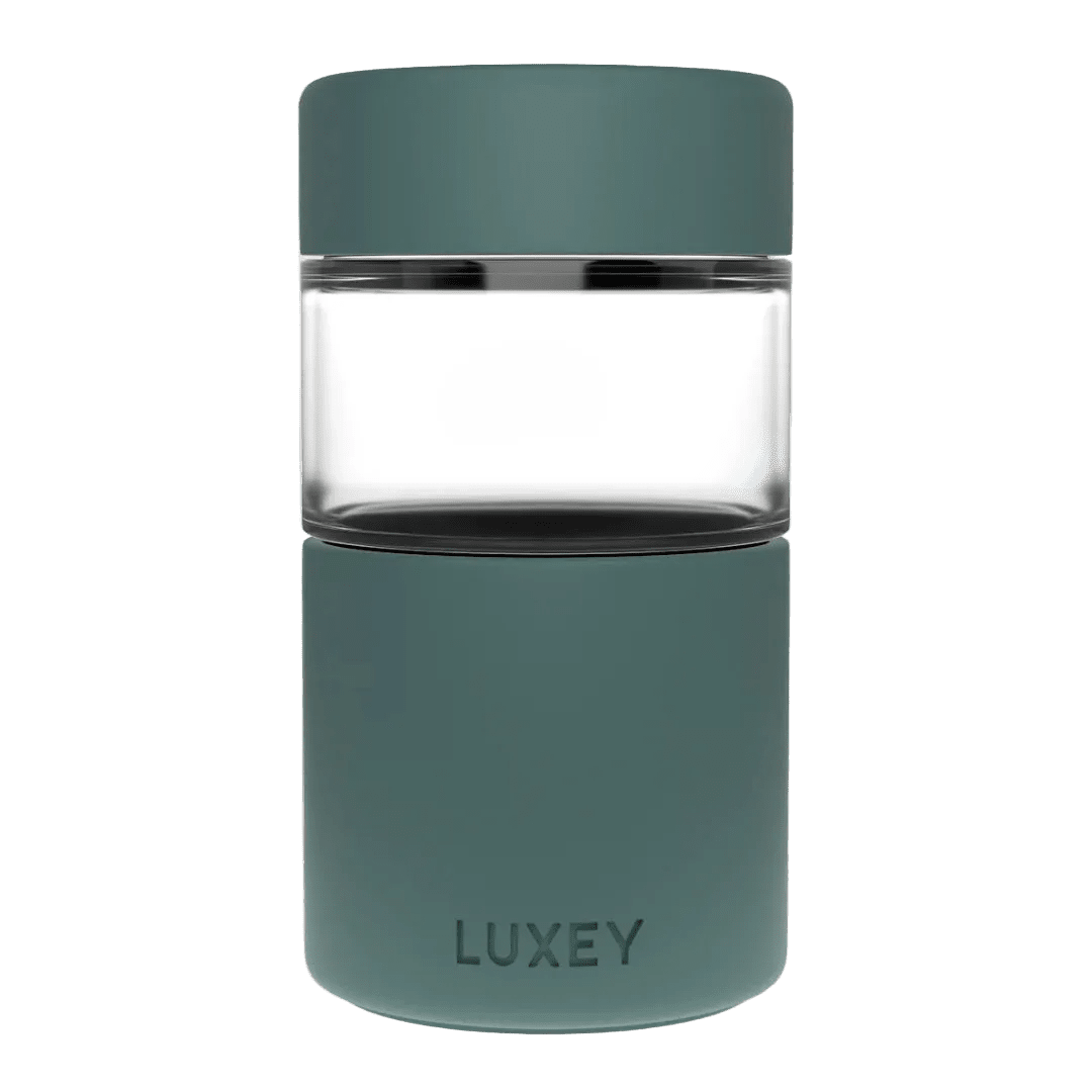 Luxey Glass Coffee Cup 12oz - JING