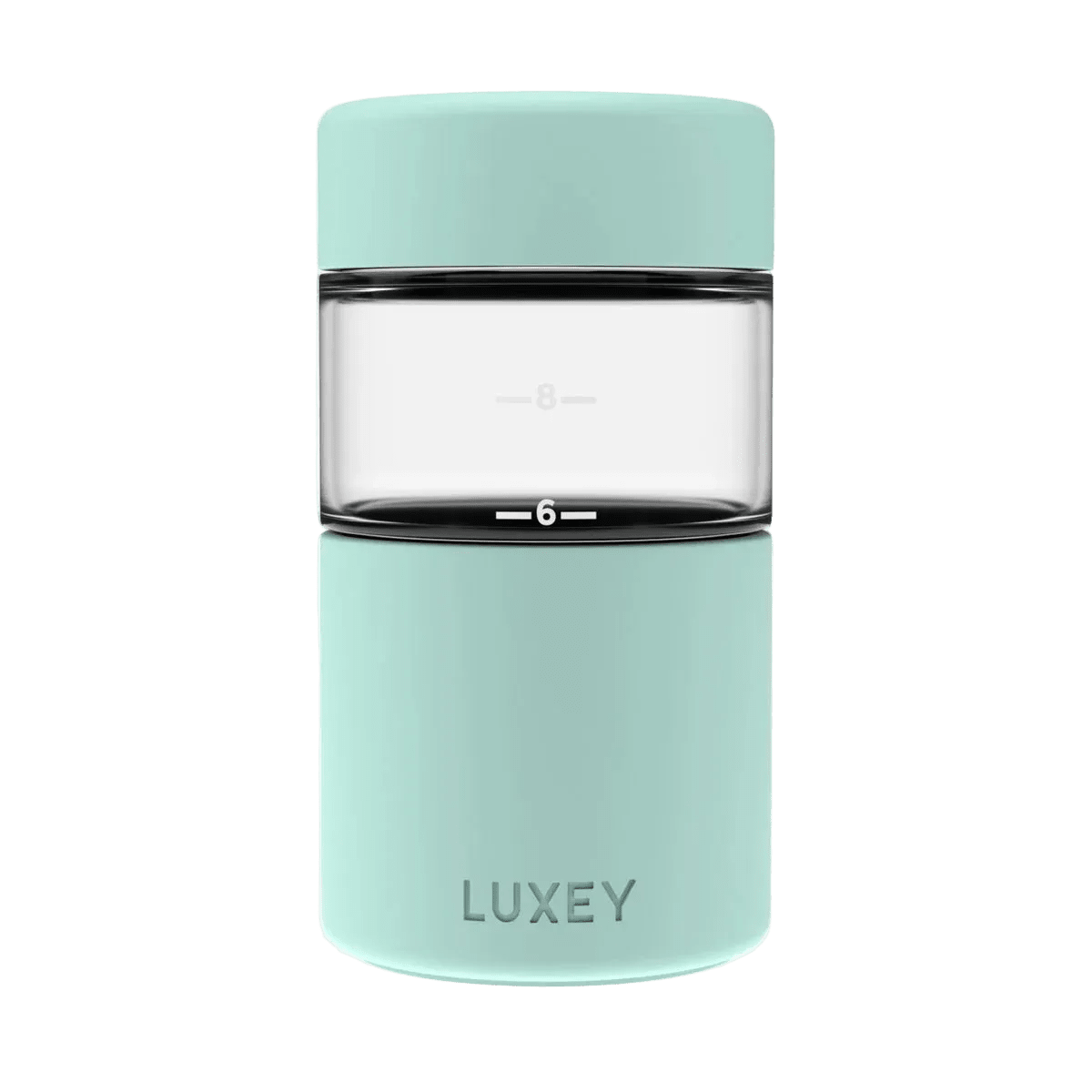 Luxey Glass Coffee Cup 12oz - JING