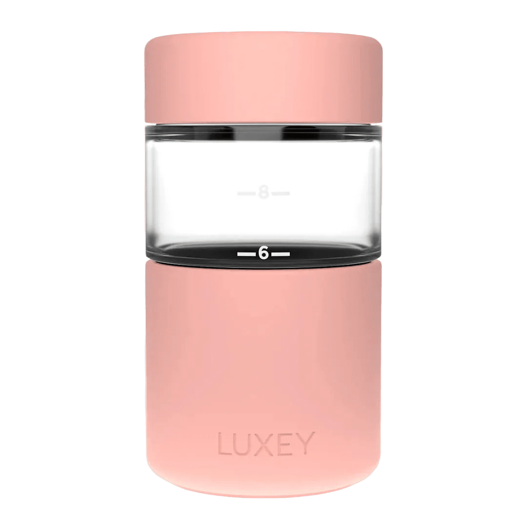 Luxey Glass Coffee Cup 12oz - JING