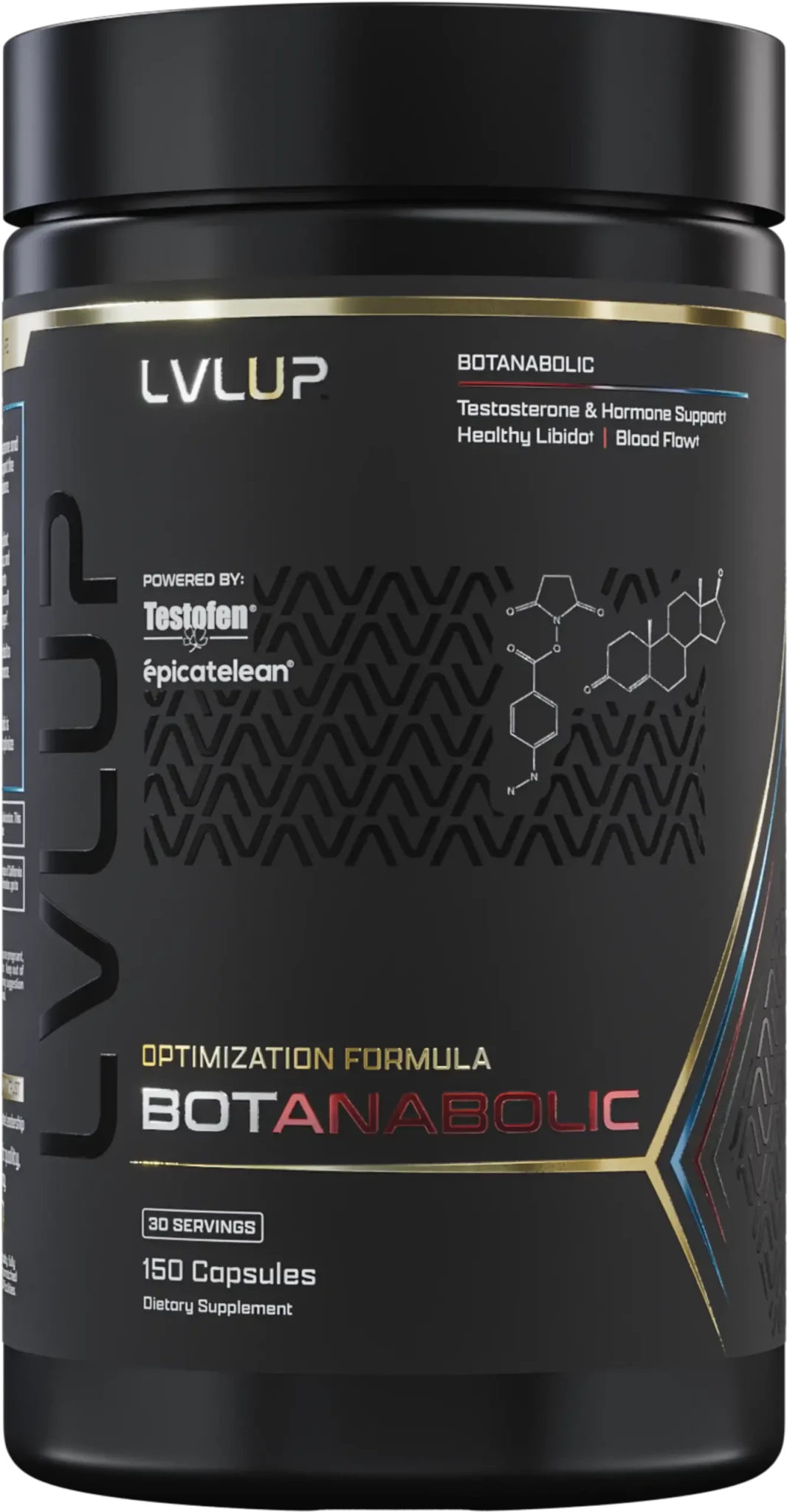 LVLUP Health Botanabolic 90 Capsules - J I N G