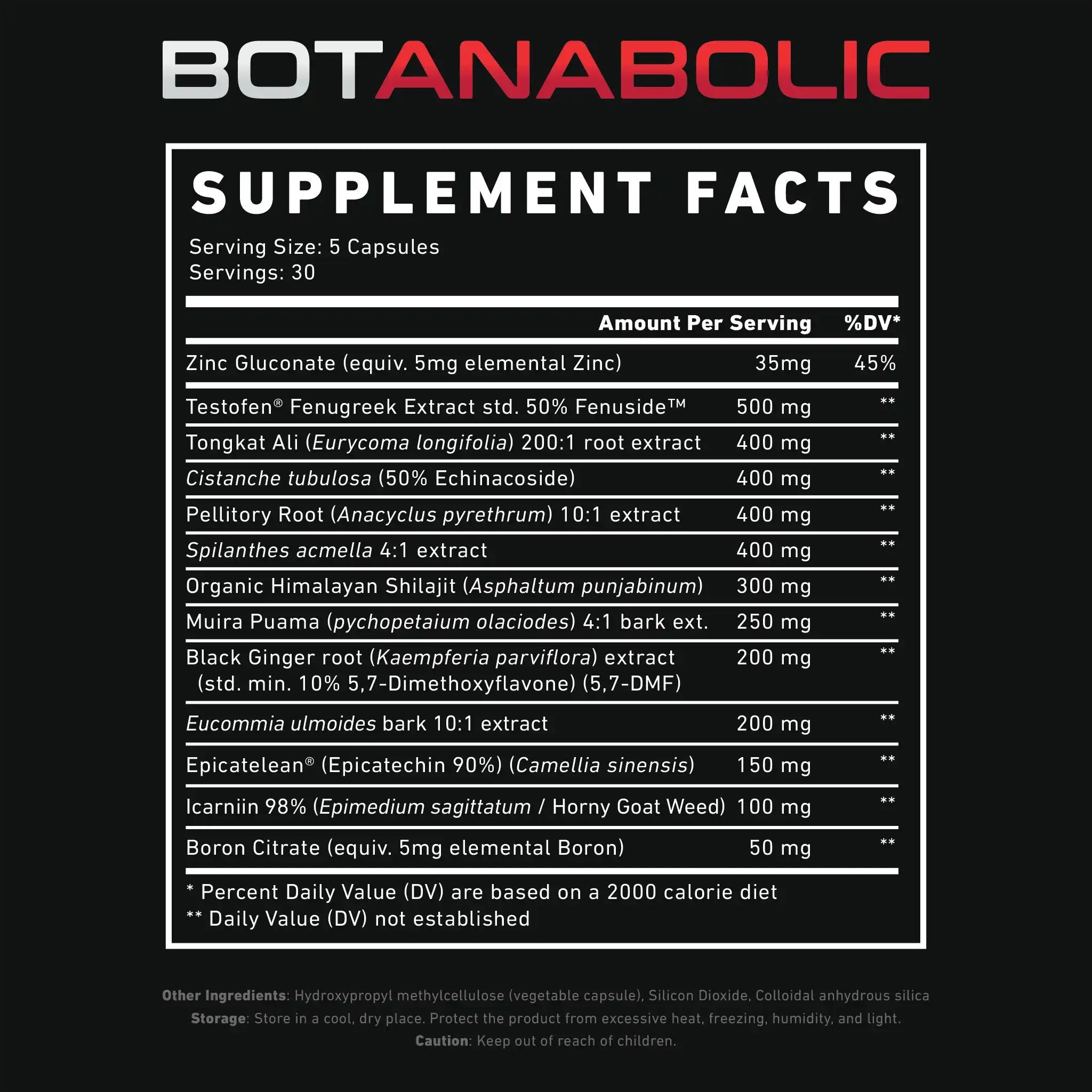 LVLUP Health Botanabolic 90 Capsules - J I N G