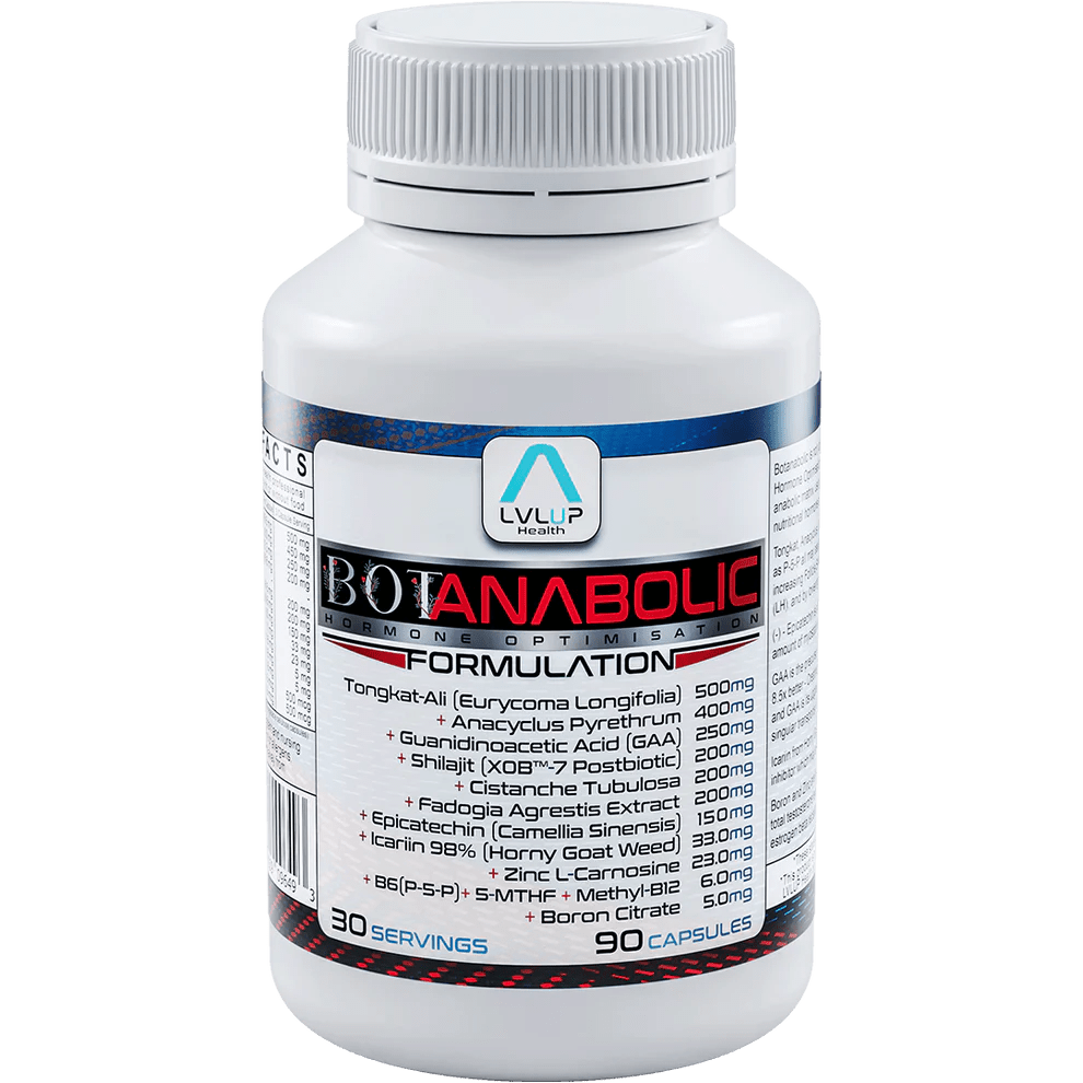 LVLUP Health Botanabolic 90 Capsules - JING Organics