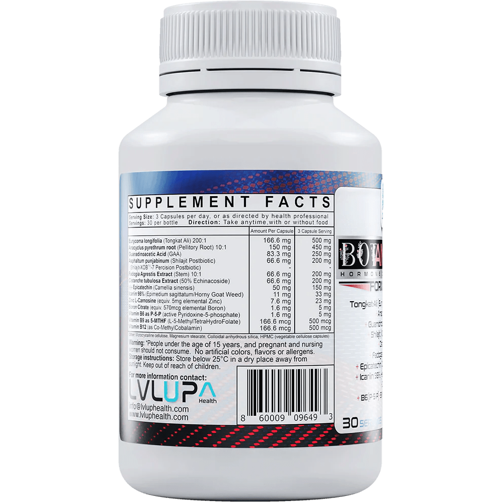LVLUP Health Botanabolic 90 Capsules - JING Organics