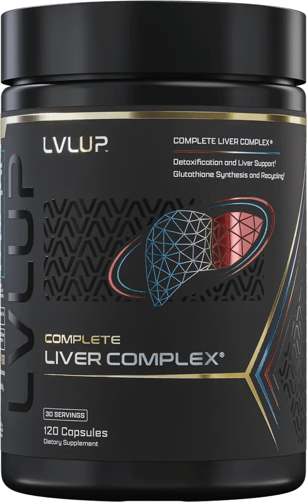 LVLUP Health Complete Liver Complex 120 Capsules - JING