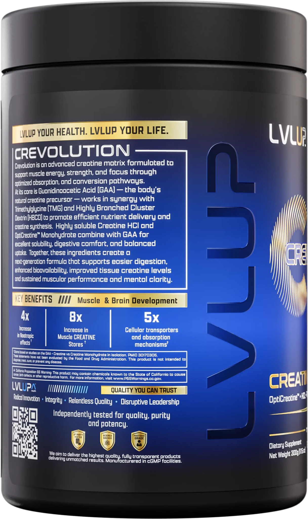 LVLUP Health Crevolution 300g - JING