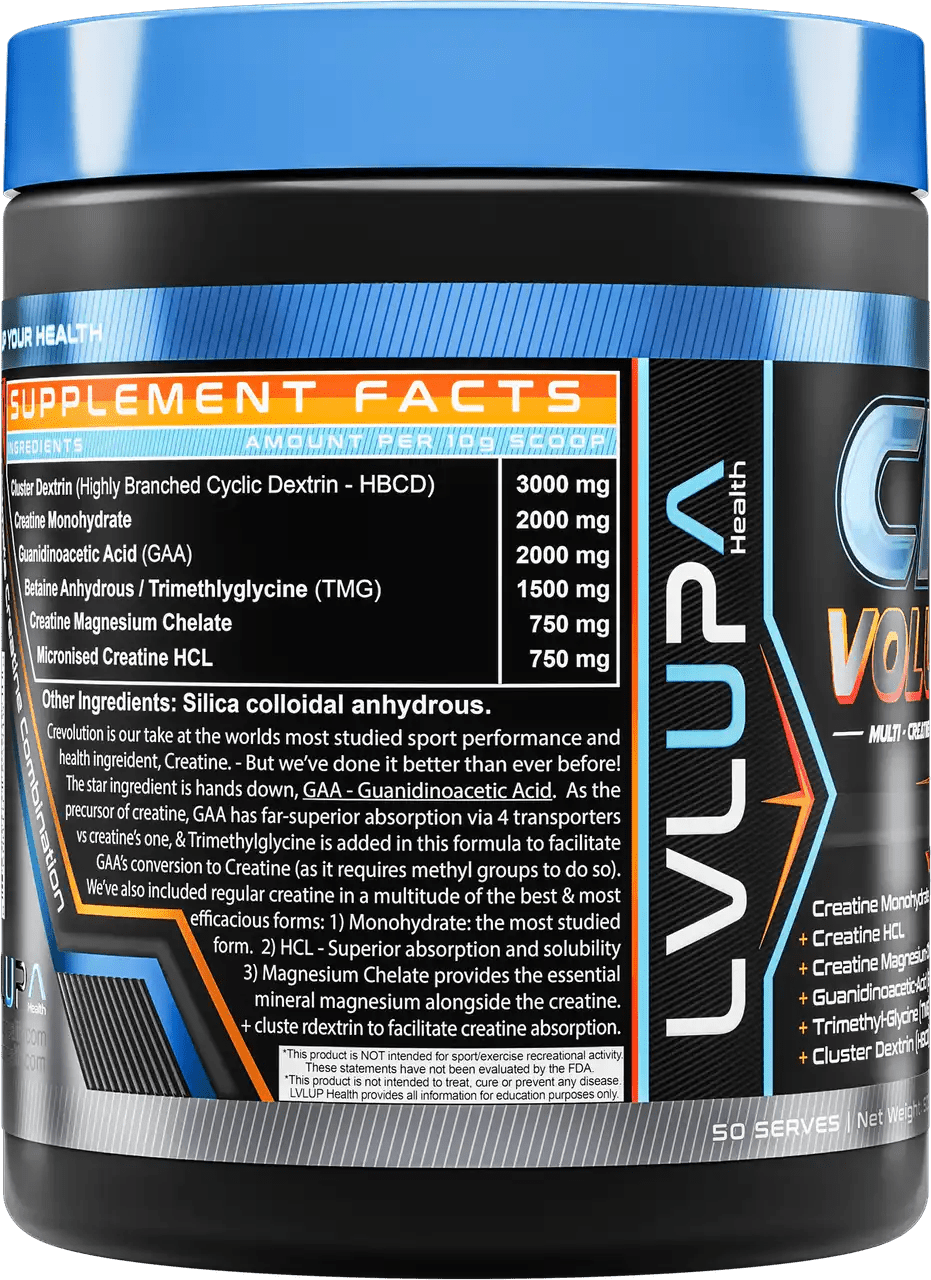 LVLUP Health Crevolution 500g - JING Organics