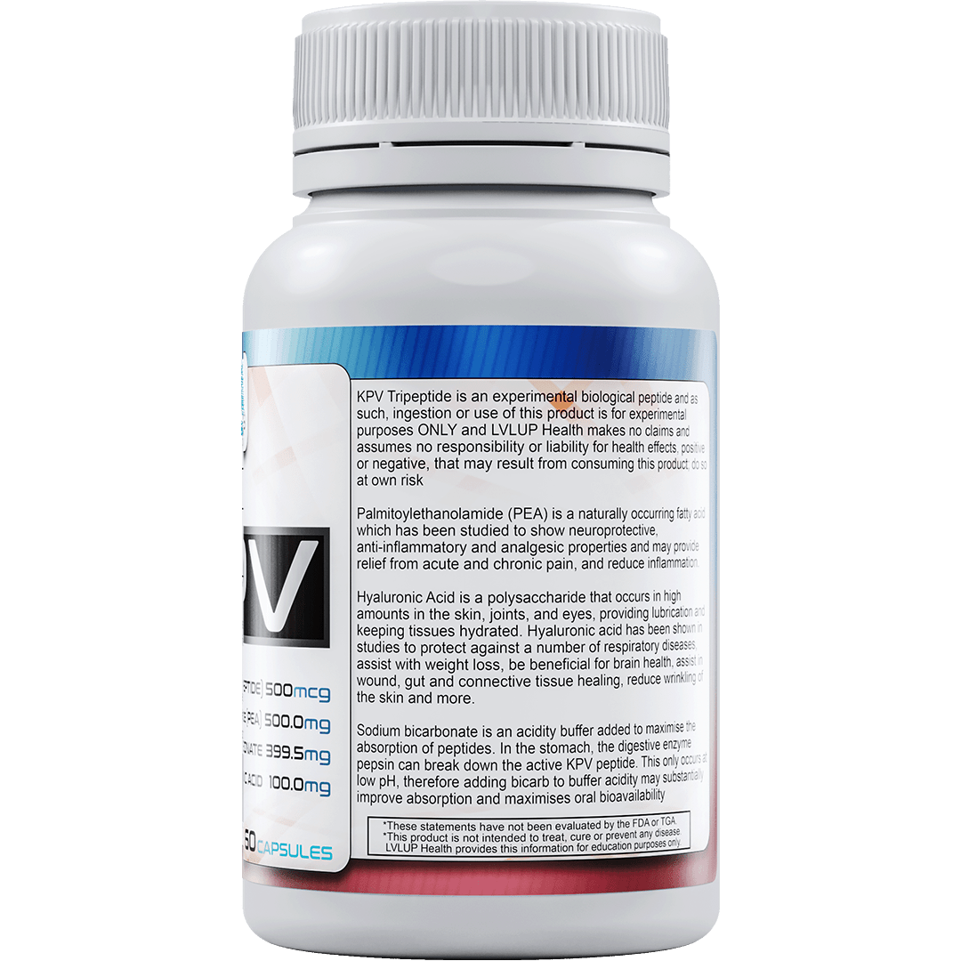 LVLUP Health KPV 60 Capsules - JING Organics